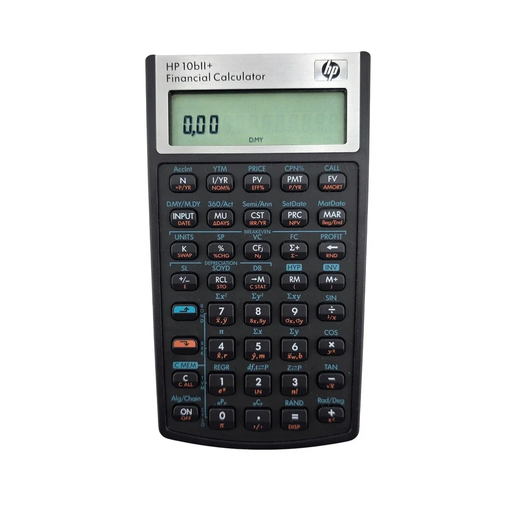 HP 10bII+ Financial Calculator Tested Working No Case